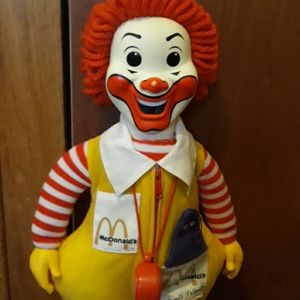 Vintage Ronald McDonald Doll 1978